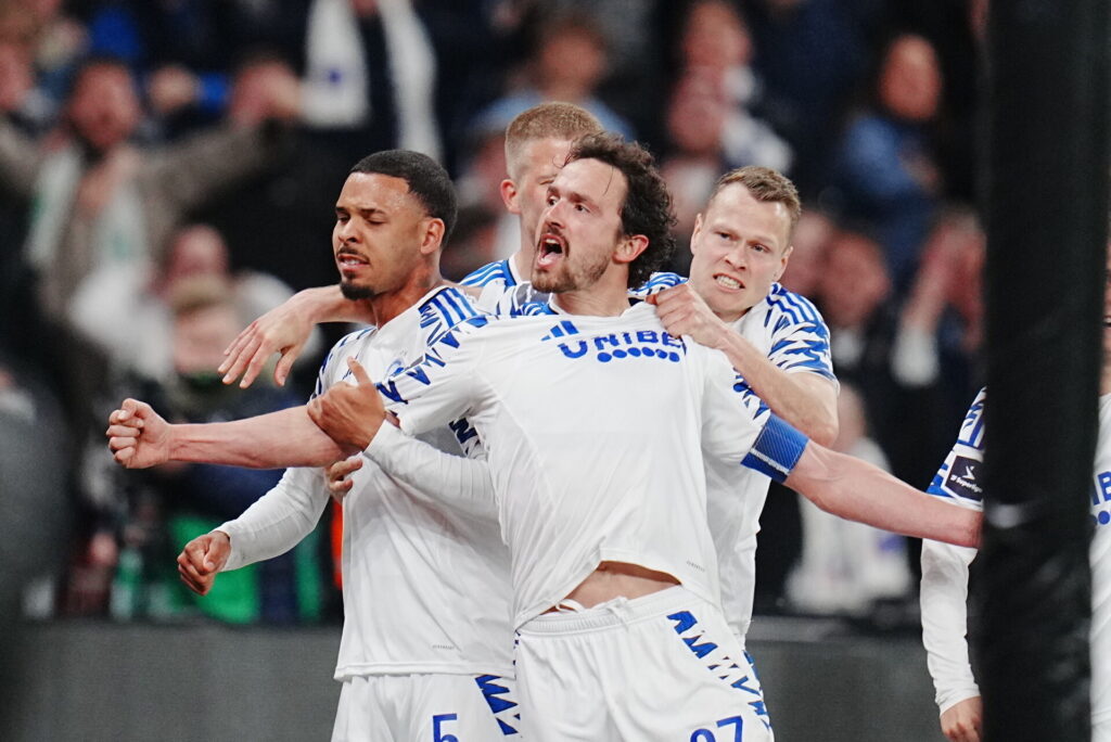 Thomas Delaney helt i parken til 1-1 mod FCM
